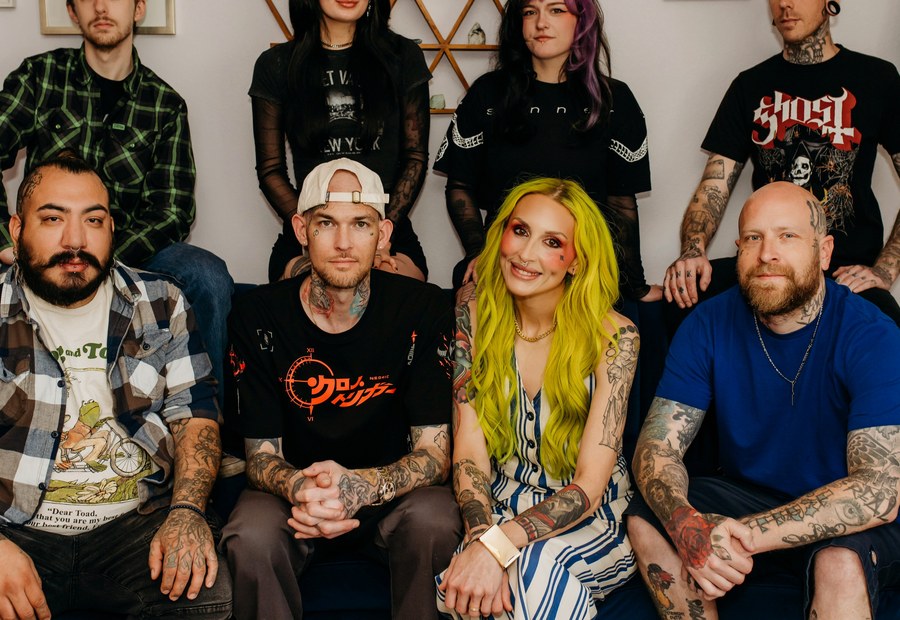 Elevated Tattoo and Piercing team