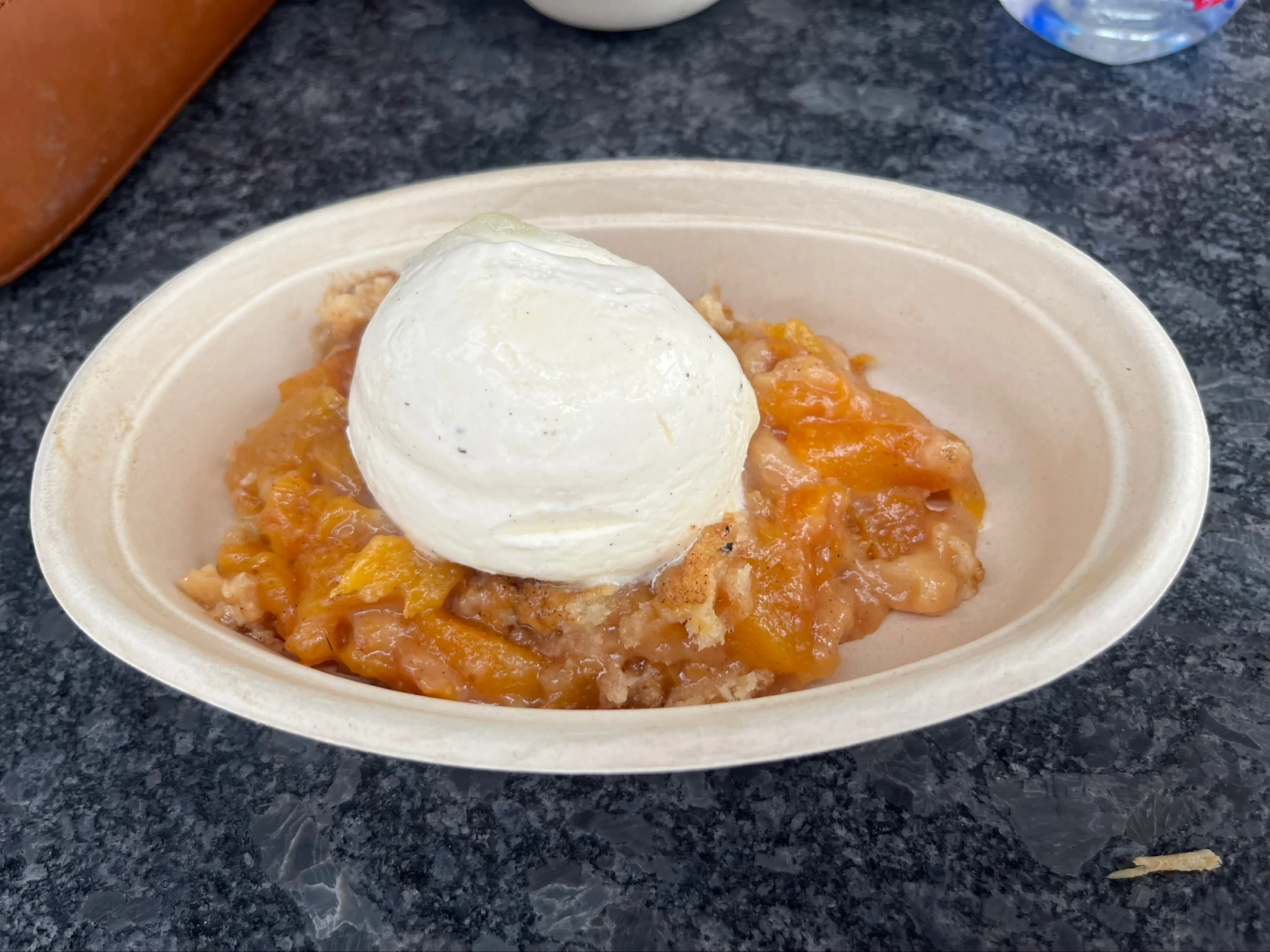 Smoked Peach Cobbler