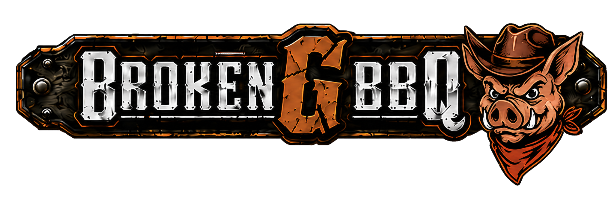 Broken G BBQ Smokehouse logo